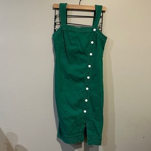 Green dress by Anthropologie. Great condition.